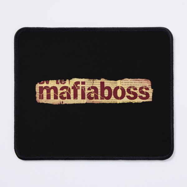 Item preview, Mafia Boss – Vintage Grunge Typography on Torn Paper designed and sold by TimelessCW.
