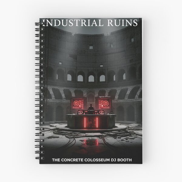 Item preview, The Concrete Colosseum DJ Booth // Industrial Ruins designed and sold by codex antique.