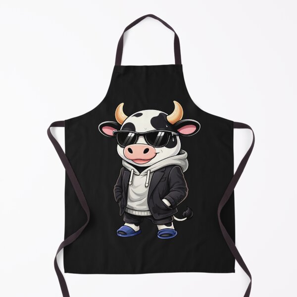 Item preview, Boss Cow – Cute Chibi Cow Cartoon | Calm Alpha Work Lifestyle Design designed and sold by ColorSplash123.