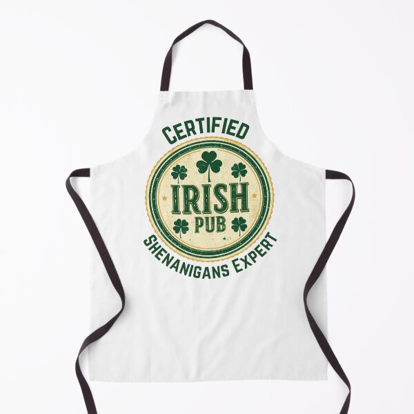 Item preview, Certified Shenanigans Expert – Irish Pub Vintage Emblem designed and sold by AnburDesigns.