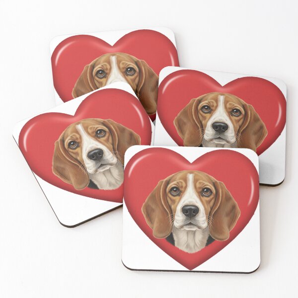 Item preview, Valentines Pets in Hearts Beagle designed and sold by KC's.