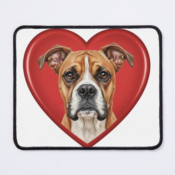 Item preview, Valentines Pets in Hearts Boxer designed and sold by KC's.