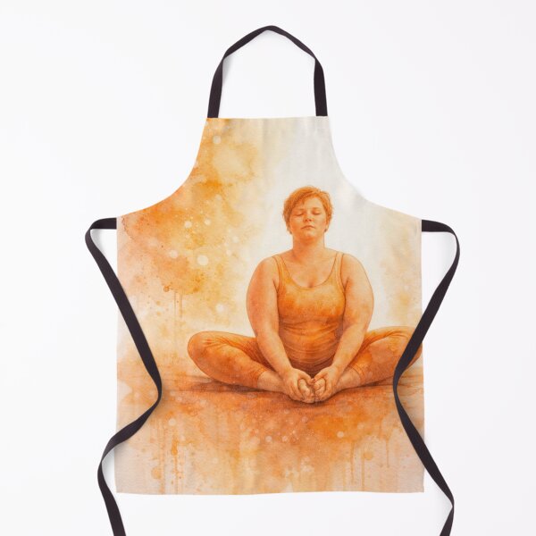 Item preview, Bound Angle Asana (Butterfly yoga pose) designed and sold by chihuahuashower.
