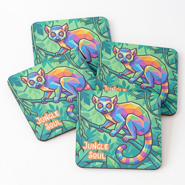 Item preview, Jungle Soul Geometric Lemur designed and sold by MavtM.