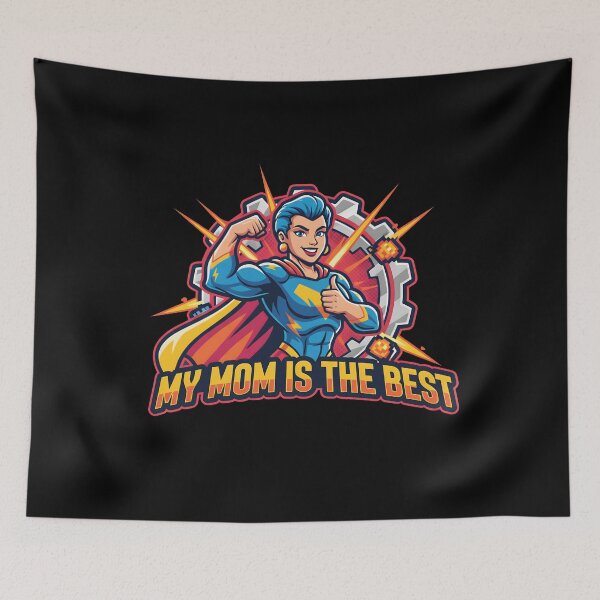 Item preview, Superhero Mom: My mom is the best! designed and sold by TimelessCW.