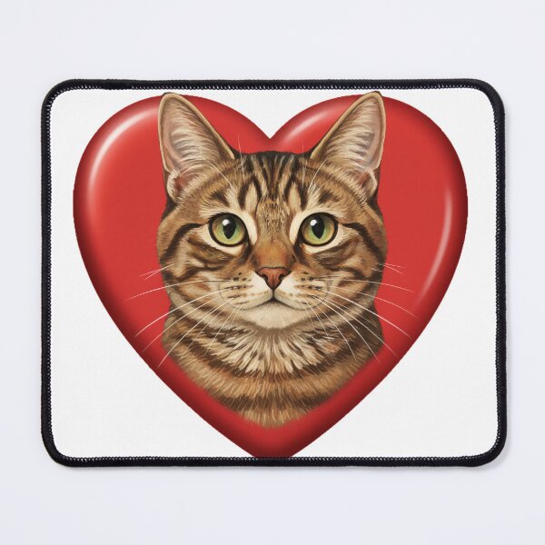 Item preview, Valentines Pets in Hearts Domestic Shorthair designed and sold by KC's.