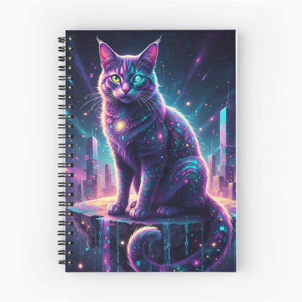 Item preview, Galactic Anomaly: The Cosmic Cat of Neo-Istanbul designed and sold by SystemOutDesing.