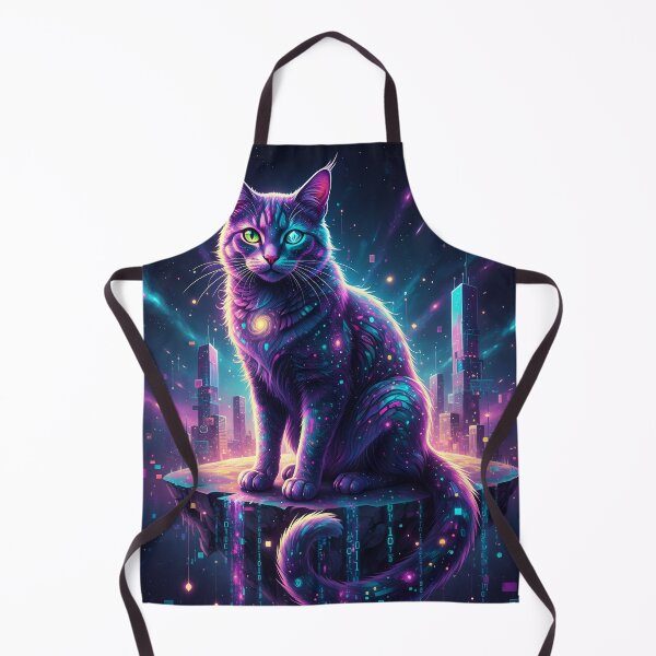 Item preview, Galactic Anomaly: The Cosmic Cat of Neo-Istanbul designed and sold by SystemOutDesing.