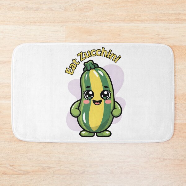 Item preview, Eat Zucchini – Cute Happy Zucchini Character designed and sold by 404wearpl.