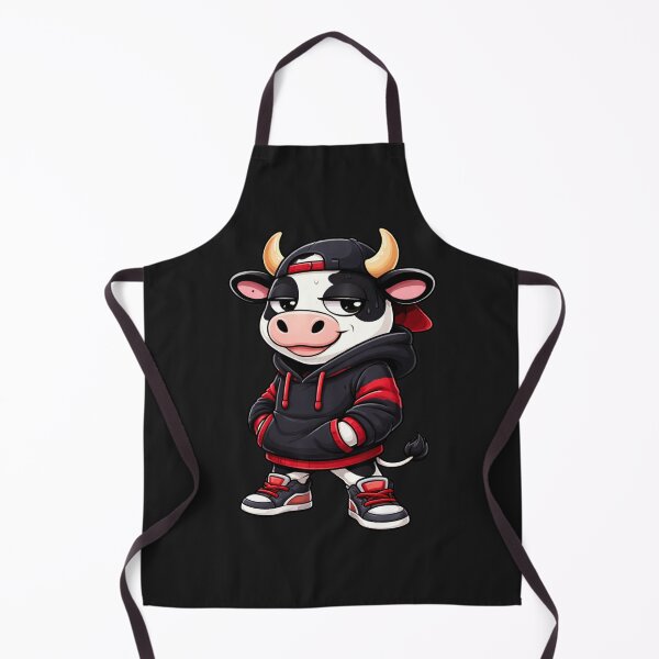 Item preview, Urban Street Cow – Cool Chibi Cow Cartoon | Streetwear Lifestyle Design designed and sold by ColorSplash123.