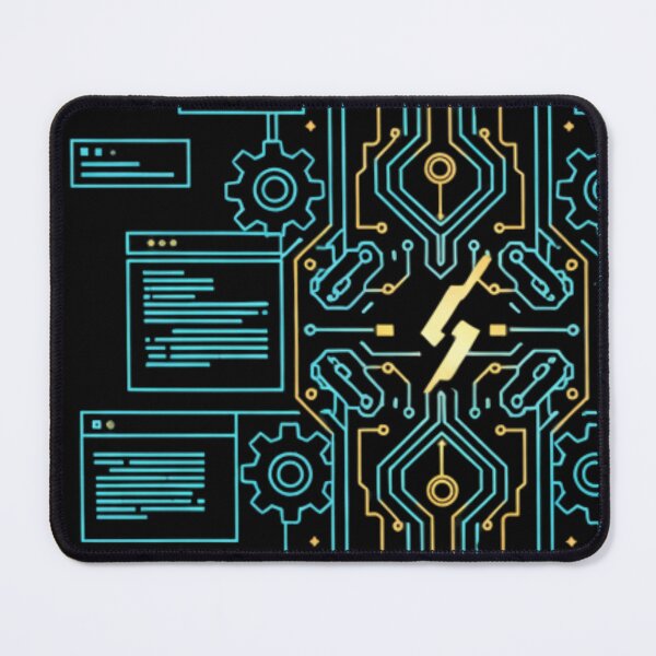 Item preview, Works As Designed Futuristic AI Circuit Board Tech Design with Business Silhouette designed and sold by us-products.