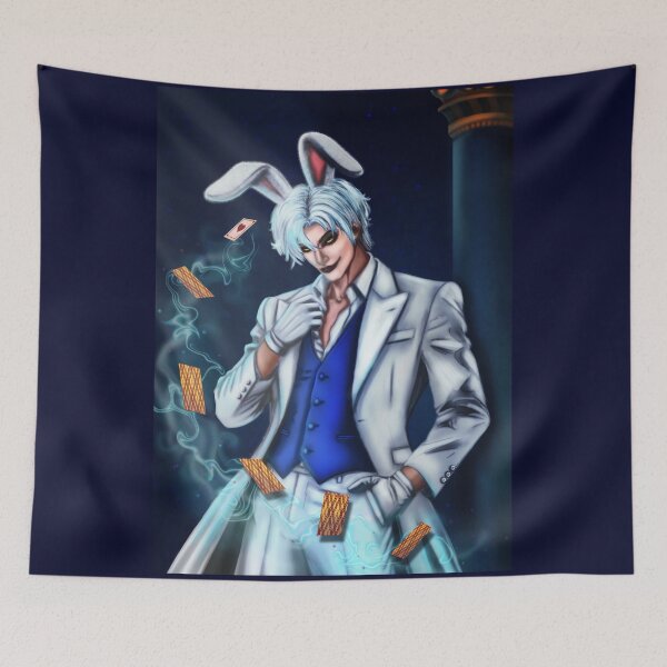 Item preview, Dark Fantasy Bunny Mage Enchanted Magician Illustration designed and sold by Elizarfa.