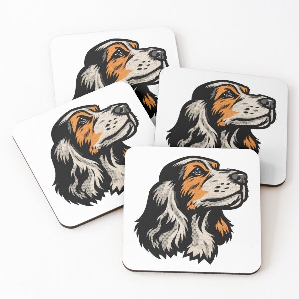 Item preview, Noble Spaniel Bold Line Dog Art designed and sold by ForeverPrintsOK.