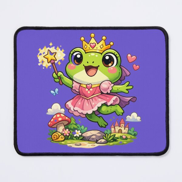 Item preview, Magical frog princess in the air designed and sold by FroggyOnly.