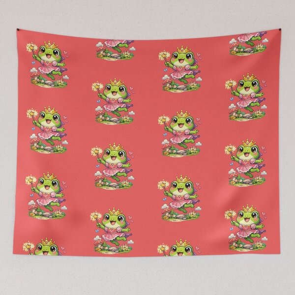 Item preview, Magical frog princess in the air designed and sold by FroggyOnly.