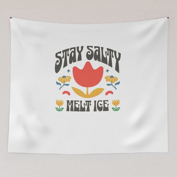 Item preview, Stay Salty Melt Ice Anti Trump Immigration Protest designed and sold by SkeletonsDanger.