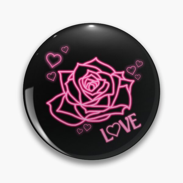 Item preview, Neon Pink of Love designed and sold by Pandaerable.