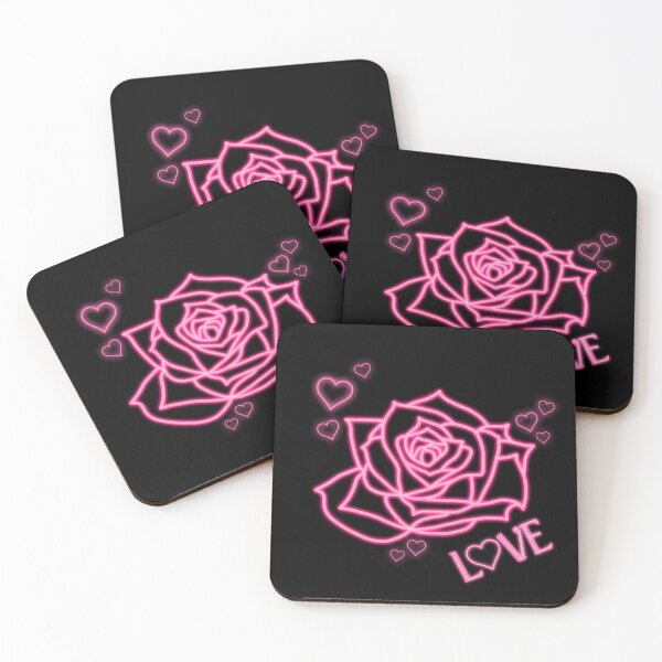 Item preview, Neon Pink of Love designed and sold by Pandaerable.