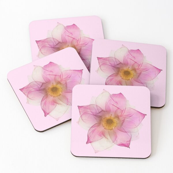 Item preview, pink and white flower sticker designed and sold by inainart.