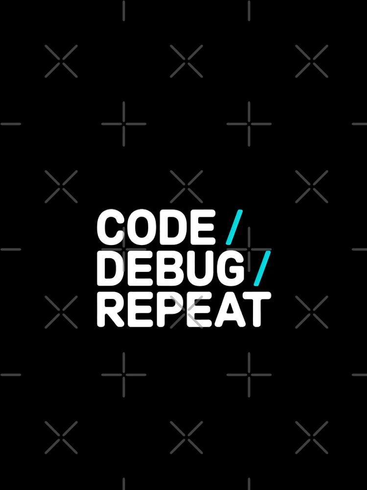 Thumbnail 4 of 4, iPhone Case, Code Debug Repeat Cycle designed and sold by SplashTastic.