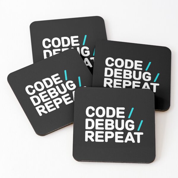 Item preview, Code Debug Repeat Cycle designed and sold by SplashTastic.