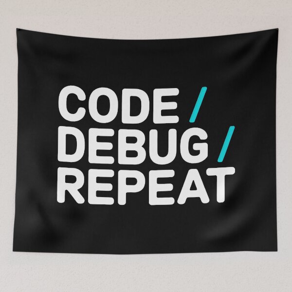 Item preview, Code Debug Repeat Cycle designed and sold by SplashTastic.