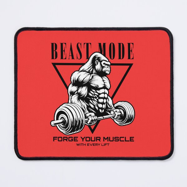 Item preview, Beast Mode Gorilla Gym Fitness Bodybuilding designed and sold by Abaseen.