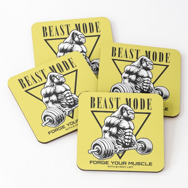 Item preview, Beast Mode Gorilla Gym Fitness Bodybuilding designed and sold by Abaseen.