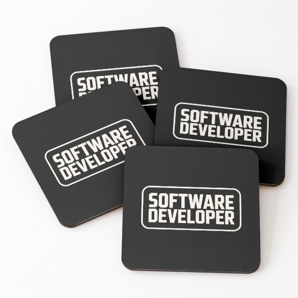 Item preview, Software Developer Badge Design designed and sold by SplashTastic.
