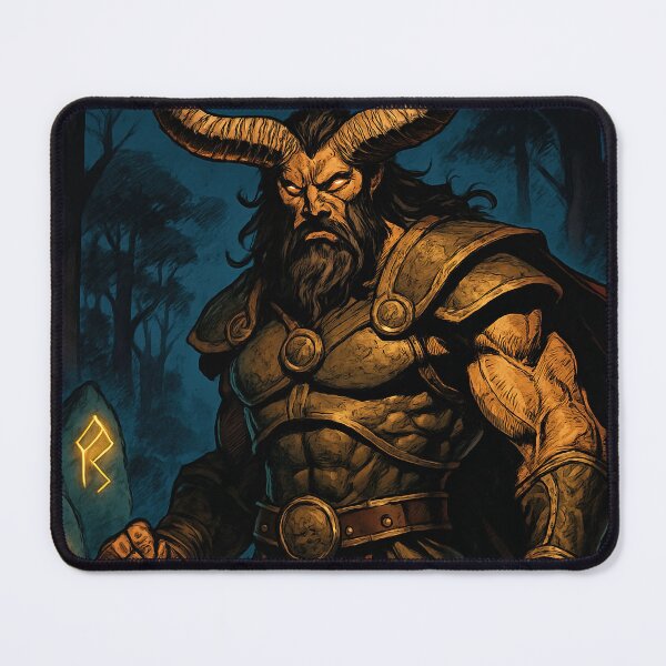 Item preview, Horned god | Comics stylCartoone - designed and sold by ComicsFactory.