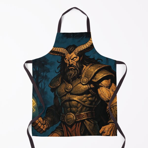Item preview, Horned god | Comics stylCartoone - designed and sold by ComicsFactory.