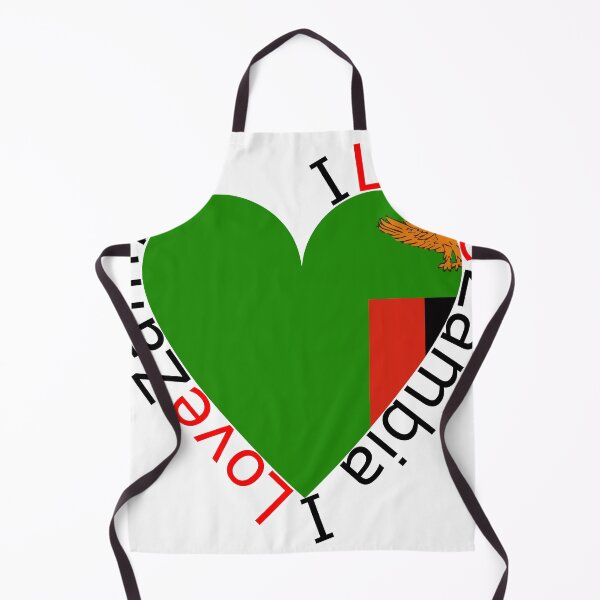 Item preview, I Love Zambia Heart designed and sold by TheIconSmith.