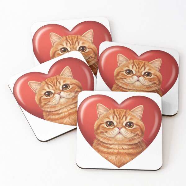Item preview, Valentines Pets in Hearts Exotic Shorthair designed and sold by KC's.