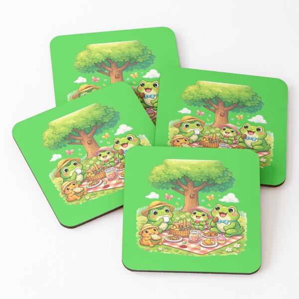 Item preview, Frogs - Picnic under the generous tree designed and sold by FroggyOnly.