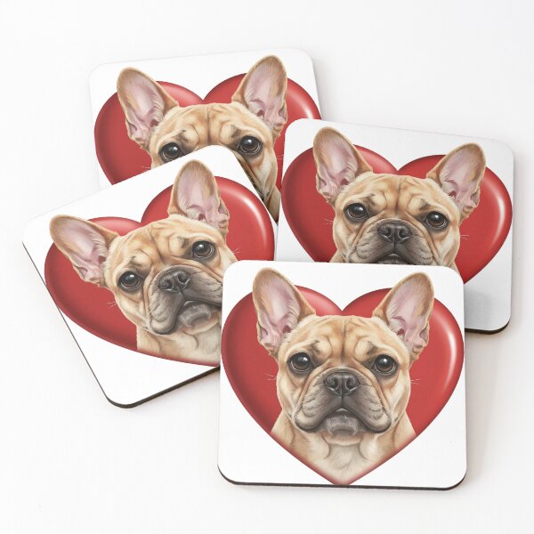 Item preview, Valentines Pets in Hearts French Bulldog designed and sold by KC's.