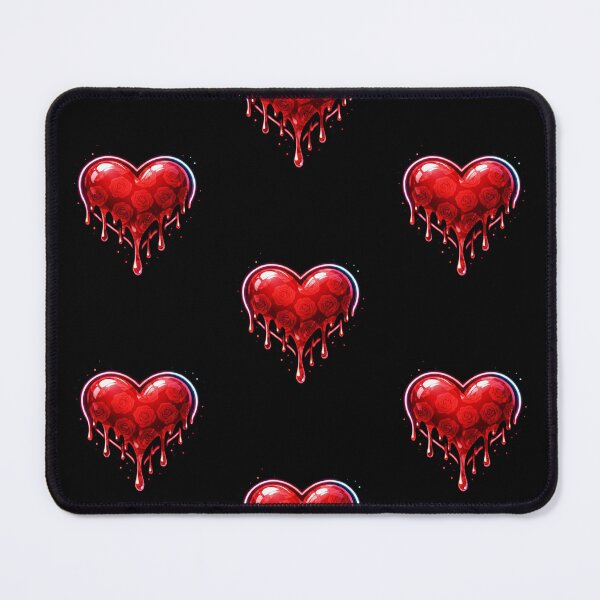 Item preview, Dripping Rose Heart - Glossy Valentine’s Day Floral Graphic designed and sold by ArtfulAppeals.