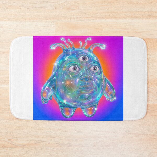 Item preview, Holographic Three-Eyed Bubble Creature designed and sold by maboroshilab.