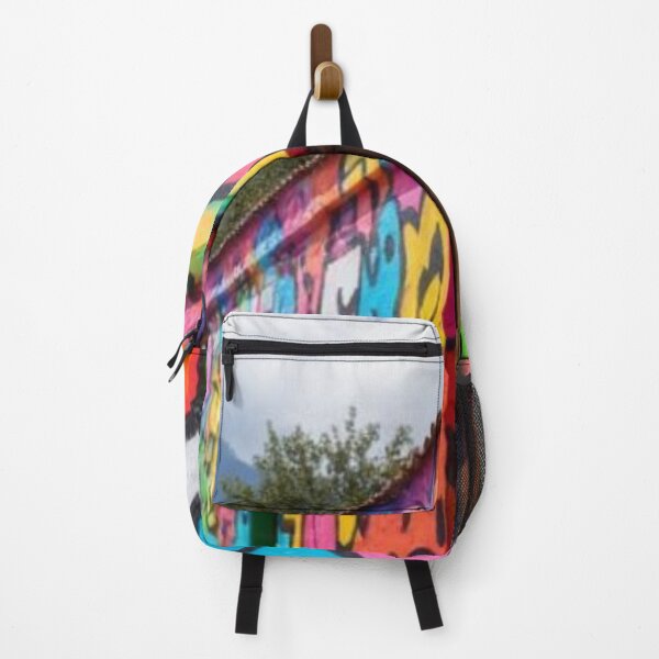Item preview, Bogotá Pulse: Vibrant Street Mural of La Candelaria Style designed and sold by El-Idioma-Bros.