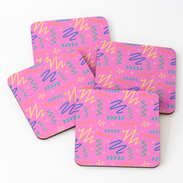 Item preview, 80’s Neon Squiggles Pattern Seamless designed and sold by Kimberly Rodriguez.