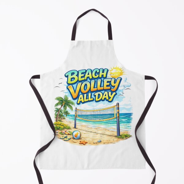Item preview, Beach Volley All Day T-Shirt designed and sold by RMTrendy.