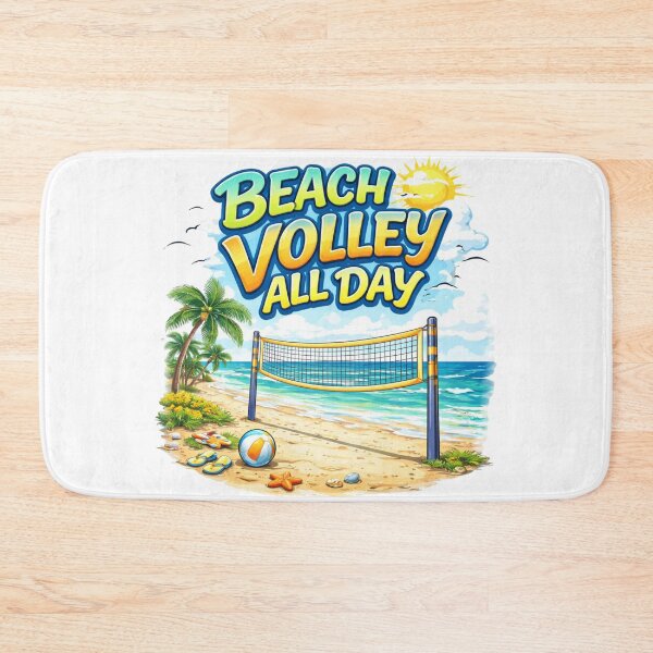 Item preview, Beach Volley All Day T-Shirt designed and sold by RMTrendy.