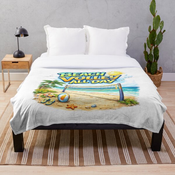 Artikelvorschau, Beachvolleyball-T-Shirt für den ganzen Tag entworfen und verkauft von RMTrendy.