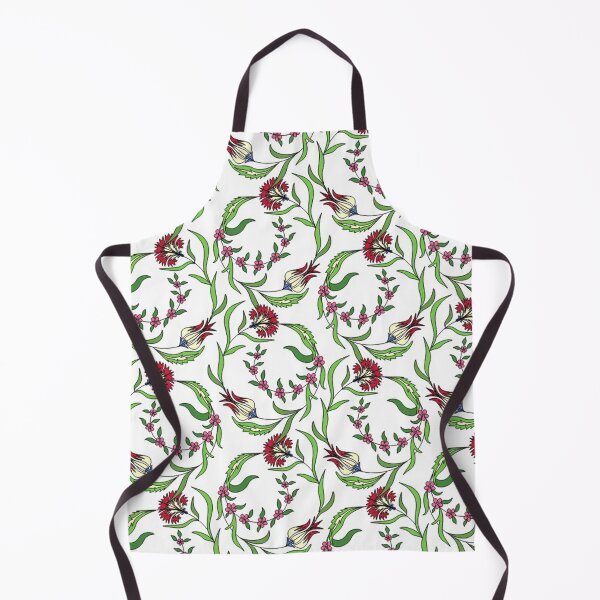 Item preview, The Path - Traditional Ottoman Floral Pattern with Tulips and Carnations designed and sold by BFoStudio.