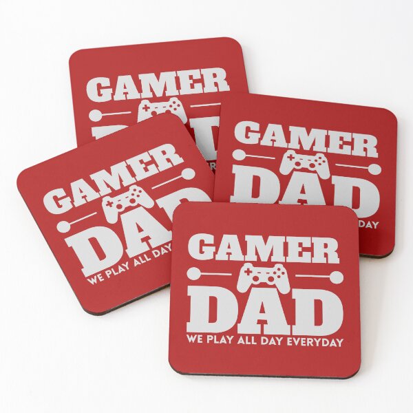 Item preview, Gamer Dad - We Play All Day Everyday - Video Game Controller designed and sold by Abaseen.