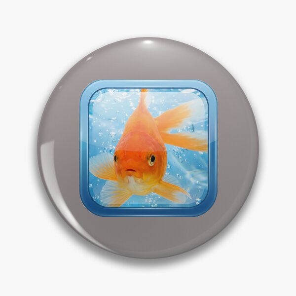 Item preview, Glossy Goldfish App Icon designed and sold by NostalgiaOS.