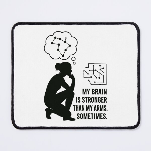 Item preview, Bouldering is like chess – mind beats strength designed and sold by Pineapple-Tree.