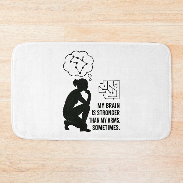 Item preview, Bouldering is like chess – mind beats strength designed and sold by Pineapple-Tree.
