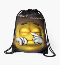Sorry Drawstring Bag