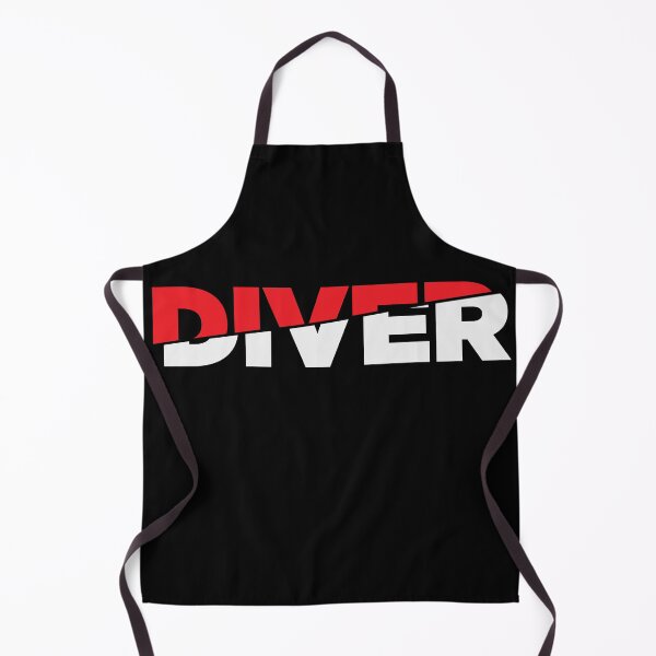 Item preview, Slashed DIVER Typography | Freediving, Scuba & Spearfishing designed and sold by cotros.