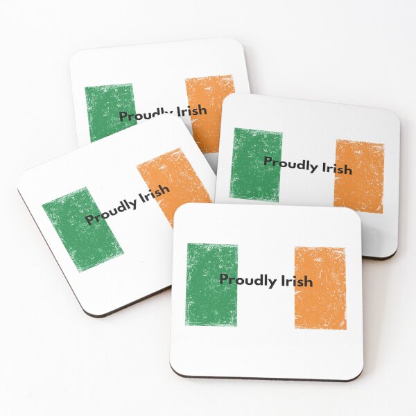 Item preview, Proudly Irish – Distressed Irish Flag Graphic designed and sold by AnburDesigns.